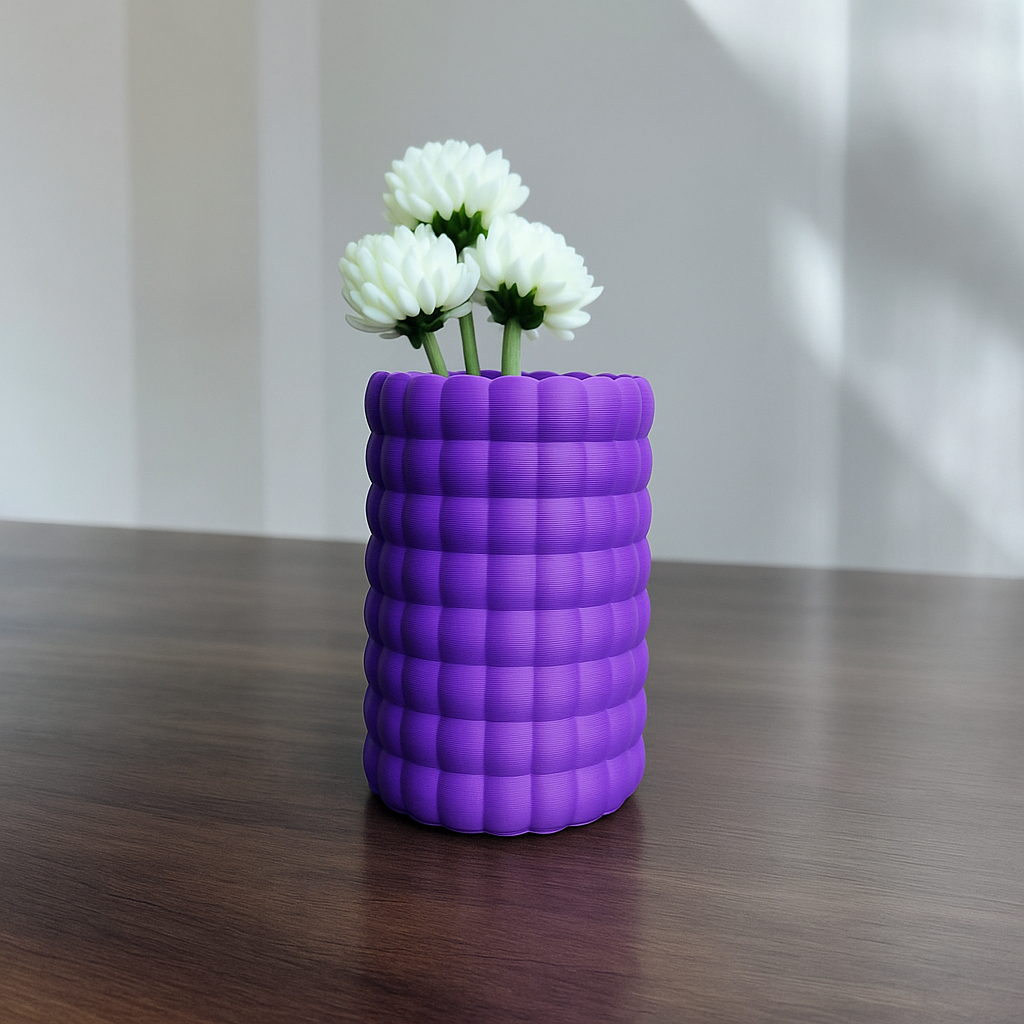 Bubble Bloom – Fusion of Nordic Chic & Boho Charm Pen Holder