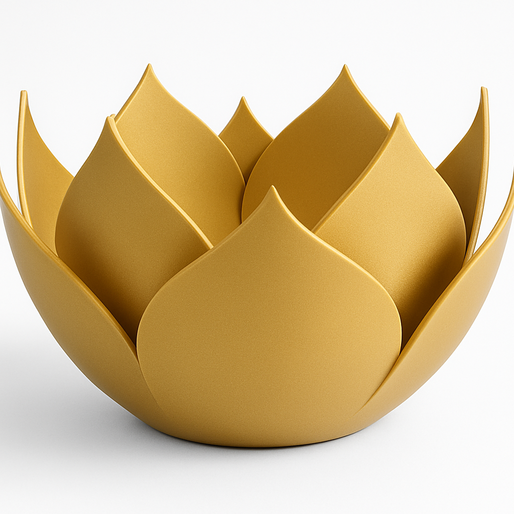 Lotus Blossom Decorative Bowl