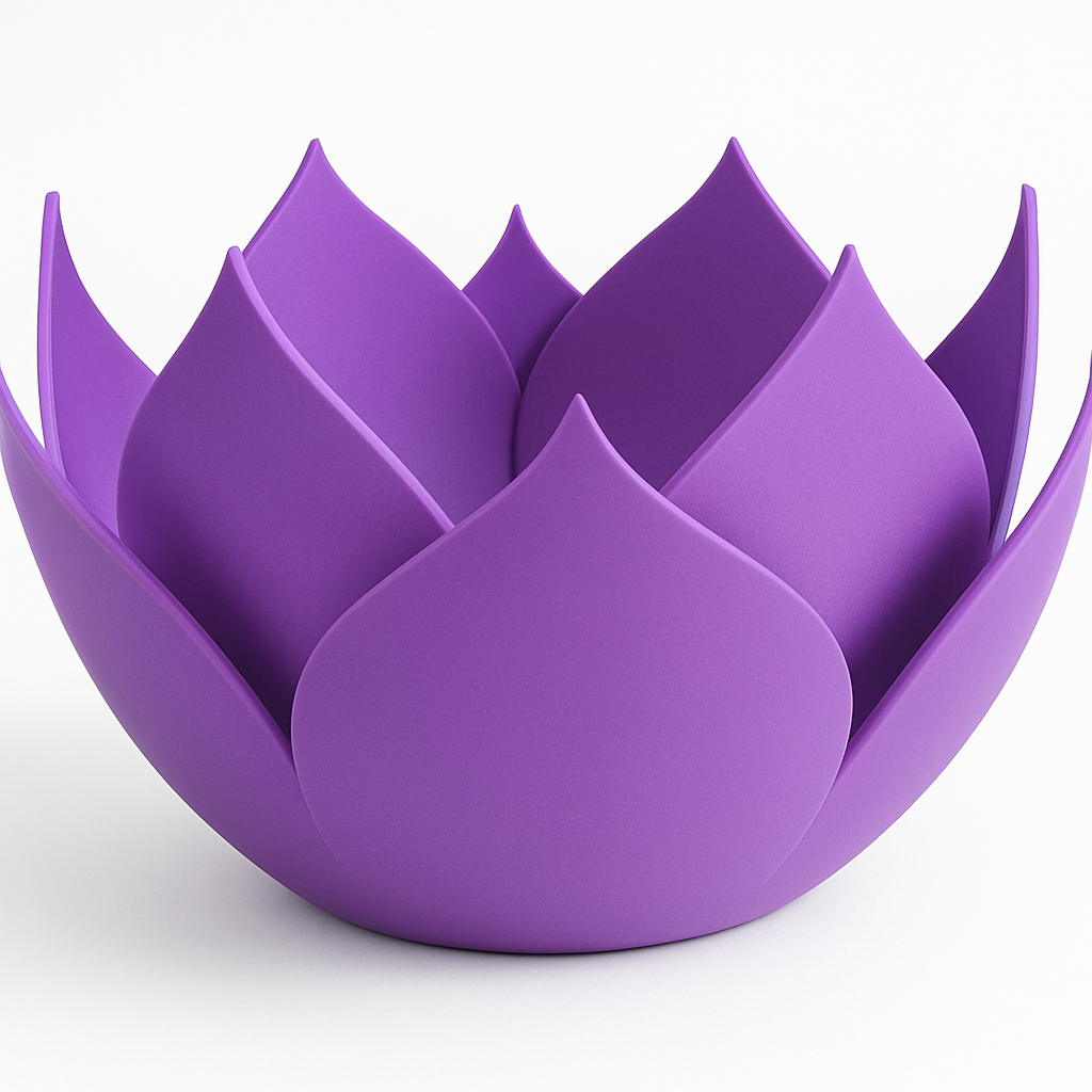 Lotus Blossom Decorative Bowl
