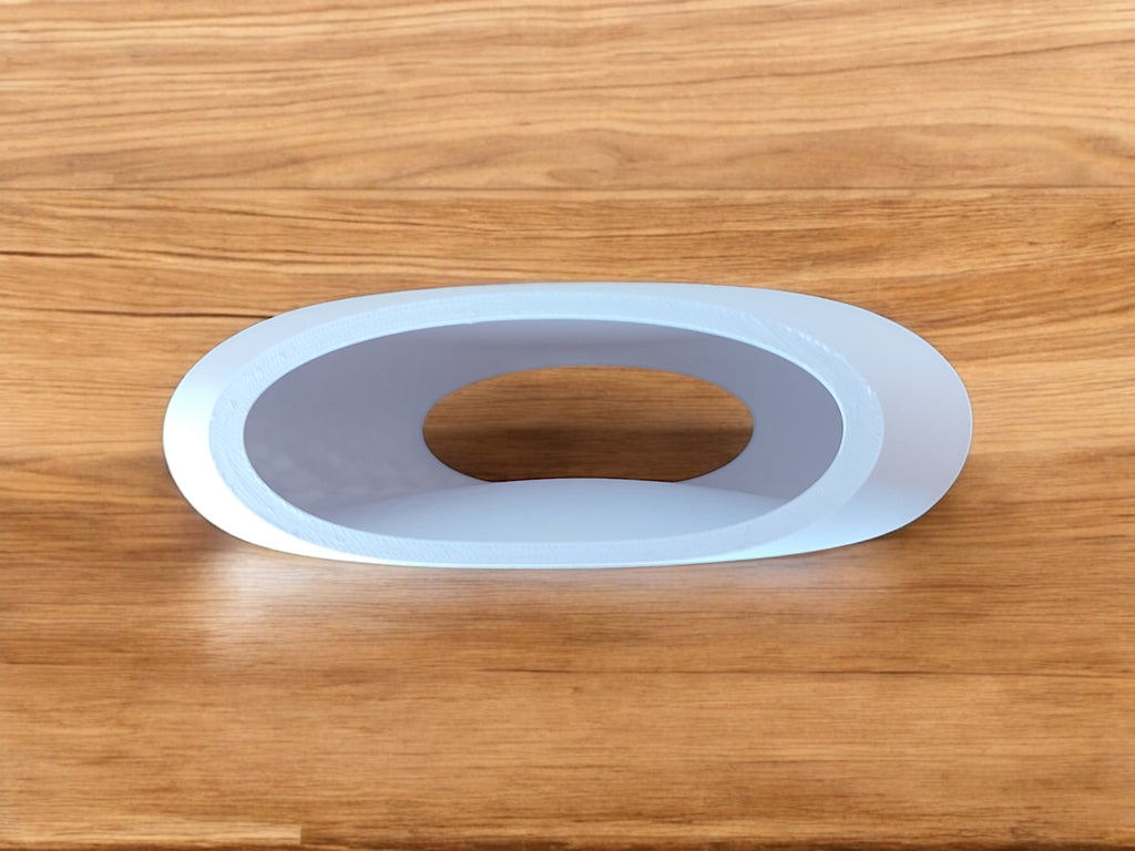 Modern Minimalist Riverstone model Key Holder - Tabletop Sculpture