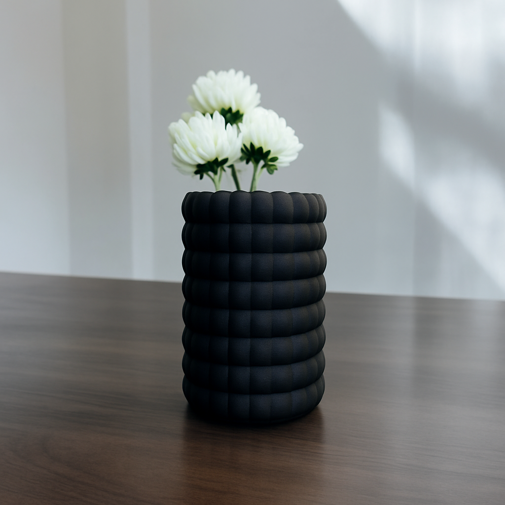 Bubble Bloom – Fusion of Nordic Chic & Boho Charm Vase