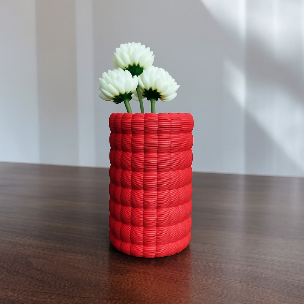 Bubble Bloom – Fusion of Nordic Chic & Boho Charm Vase