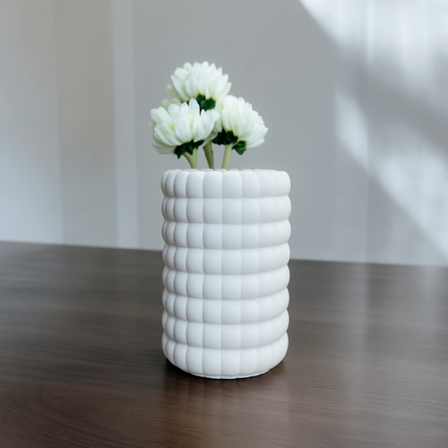 Bubble Bloom – Fusion of Nordic Chic & Boho Charm Vase