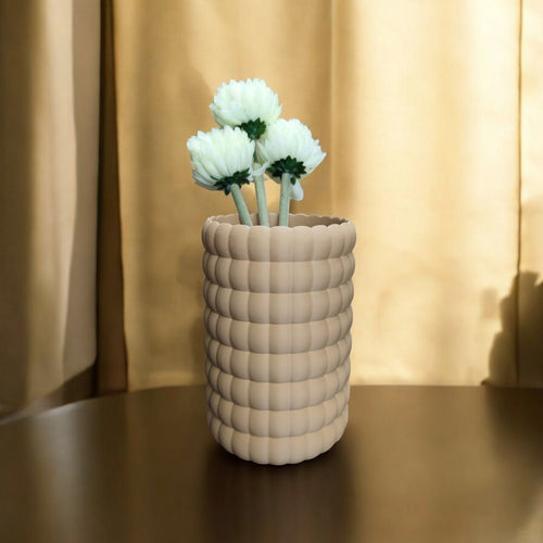 Bubble Bloom – Fusion of Nordic Chic & Boho Charm Vase